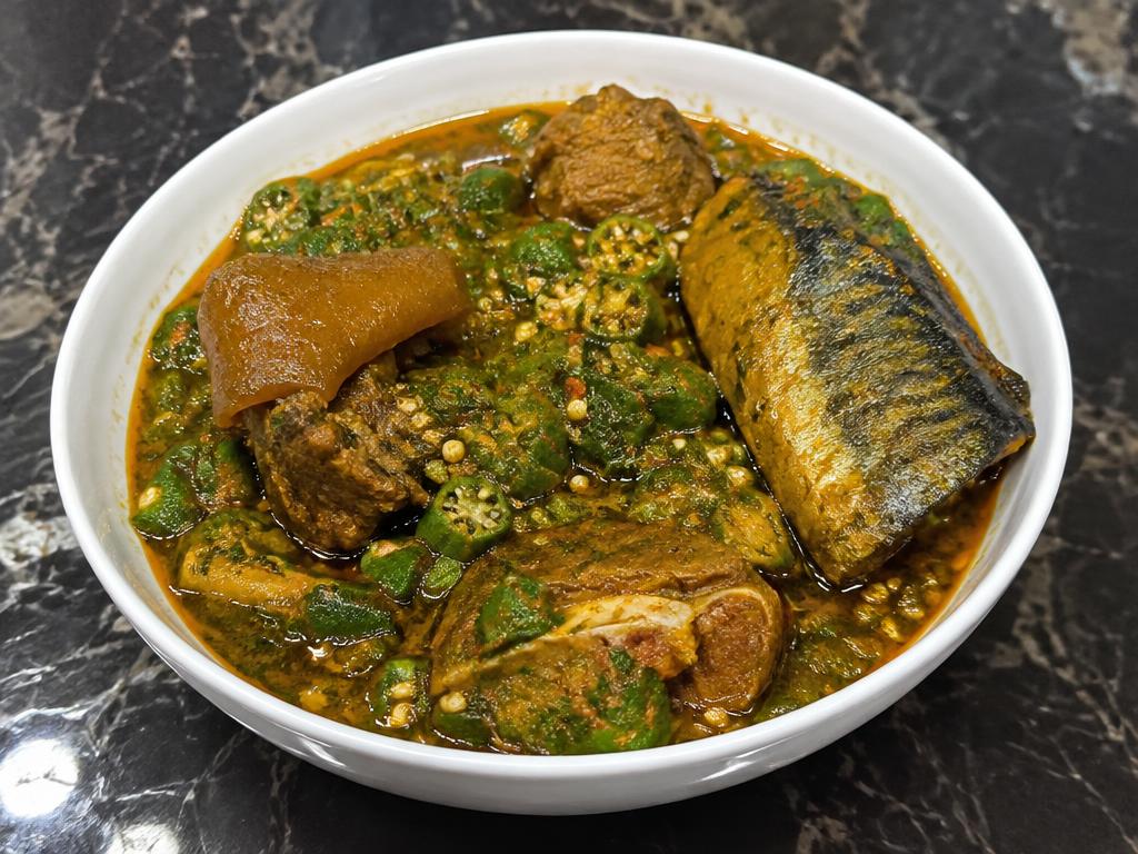 Okro Soup from The Promise menu