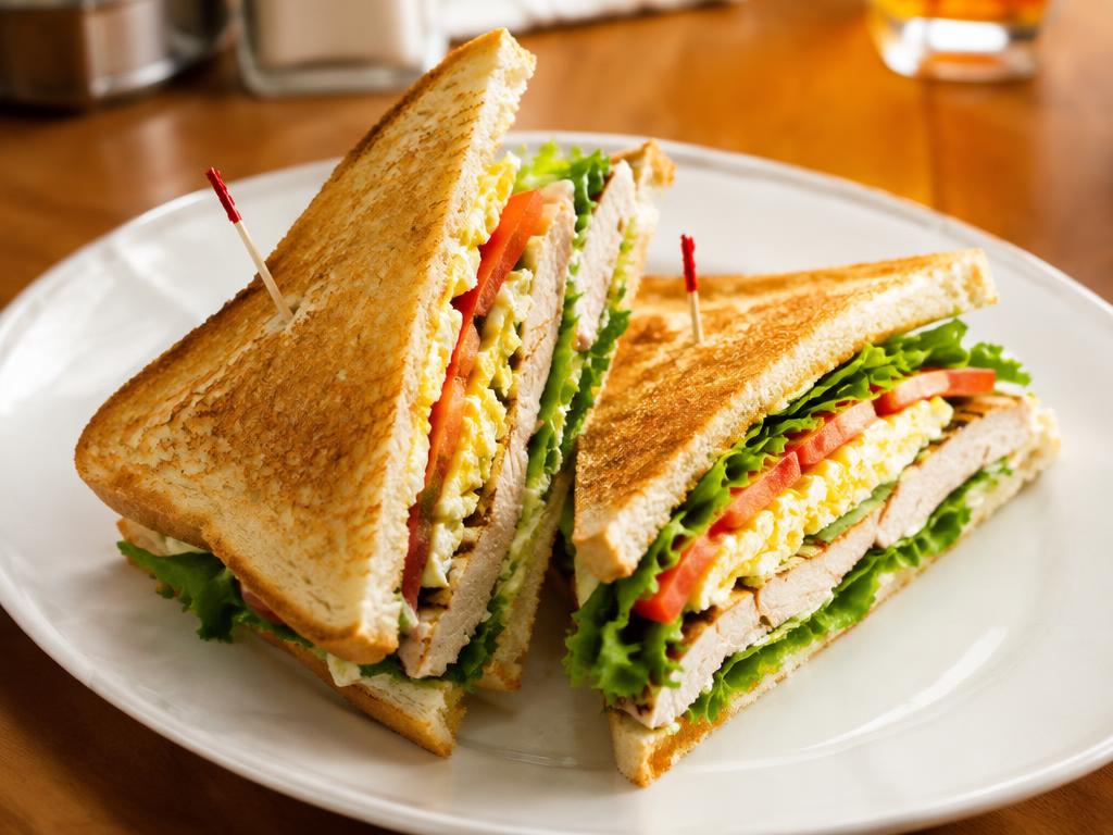 Sandwich from The Promise menu