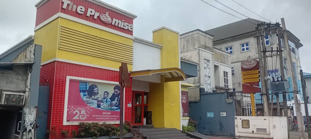 The Promise outlet exterior for Aggrey