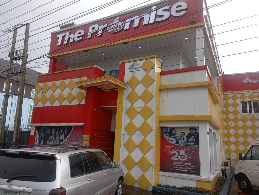 The Promise outlet exterior for Corporate Head Office
