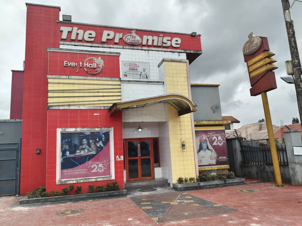 The Promise outlet exterior for Bonny