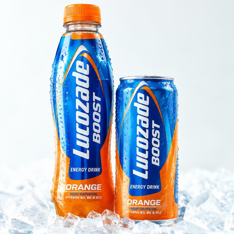 Lucozade Boost (Bottle) from The Promise menu